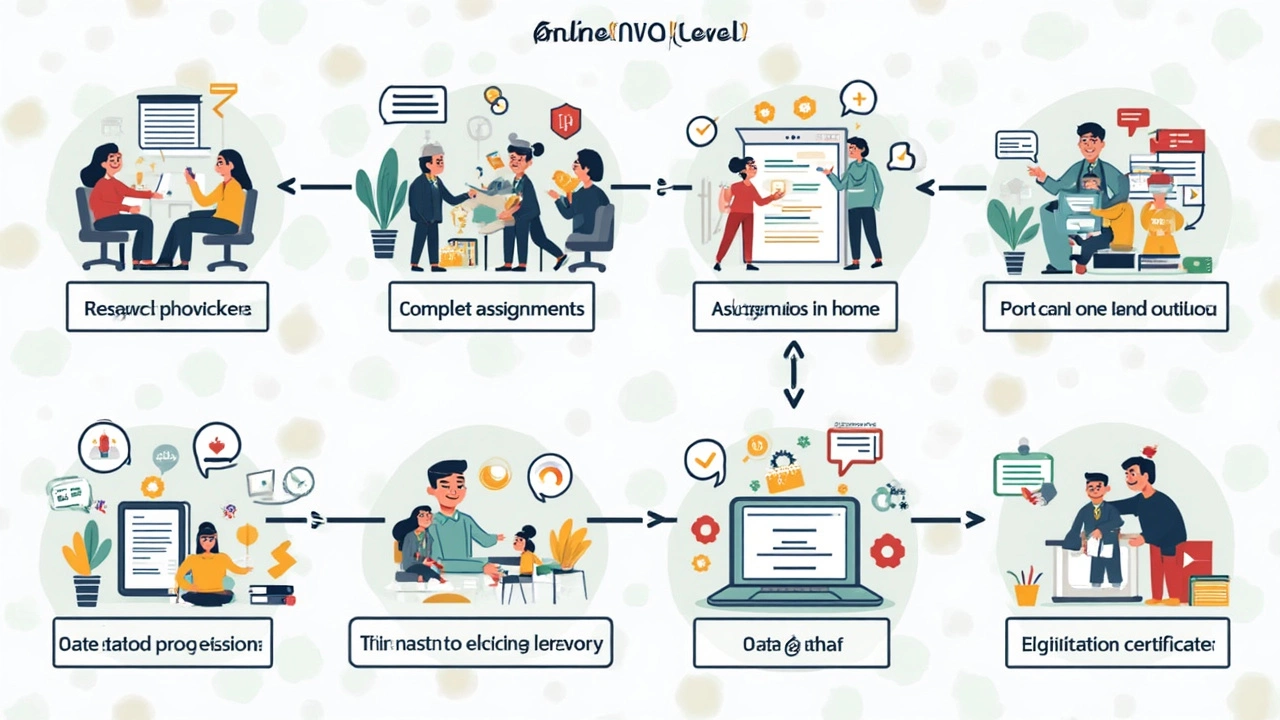 Tips for Succeeding with an Online NVQ